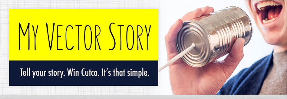 Open blog post titled 'My Vector Story'